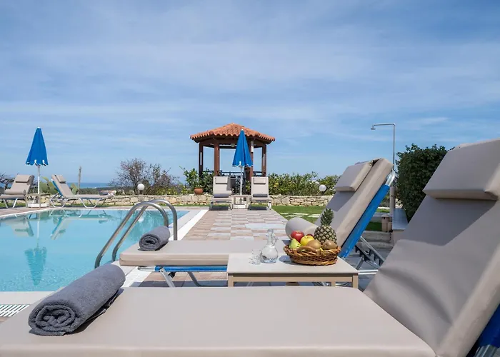 Marie With Private Pool Вилла Ретимно