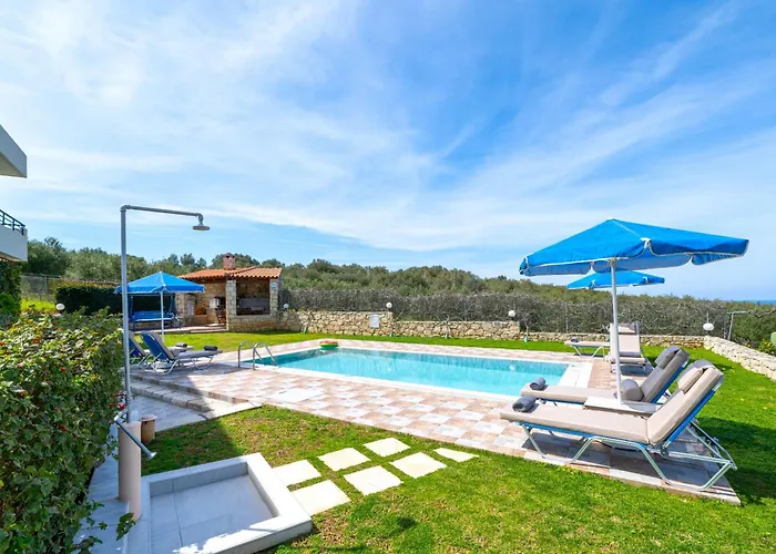 Marie With Private Pool Вилла Ретимно